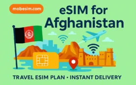 eSIM for Afghanistan