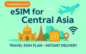 eSIM for Central Asia