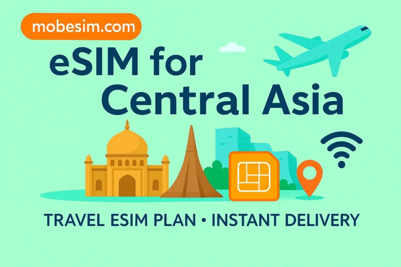 eSIM for Central Asia