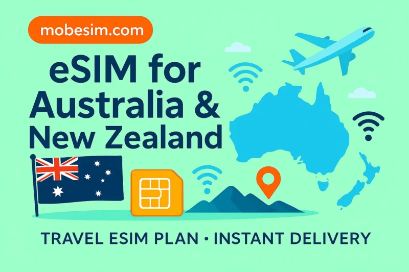 eSIM for Australia & New Zealand
