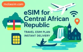 eSIM for Central African Republic