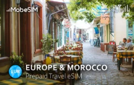 eSIM for Europe (40+ areas) & Morocco
