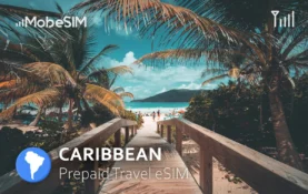 eSIM for Caribbean (20+ areas)
