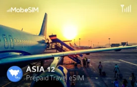 eSIM for Asia (12 areas)