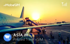 eSIM for Asia (20 areas)
