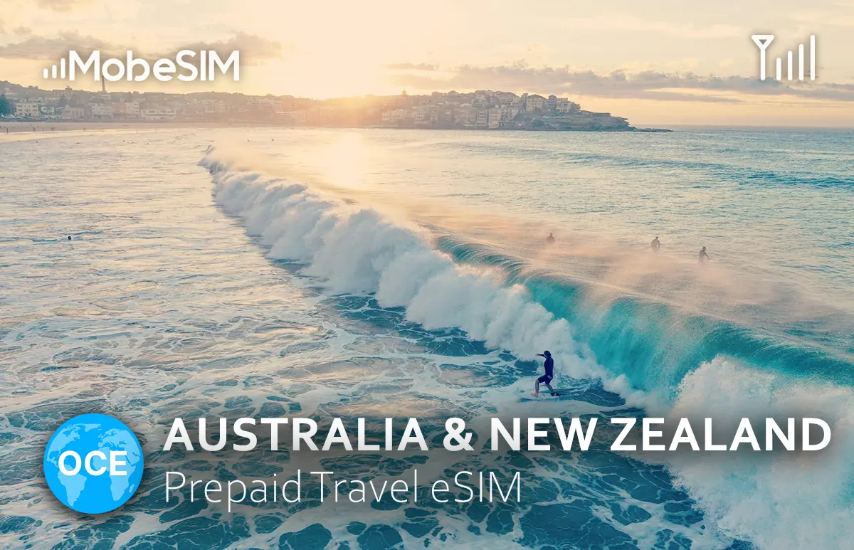 eSIM for Australia & New Zealand